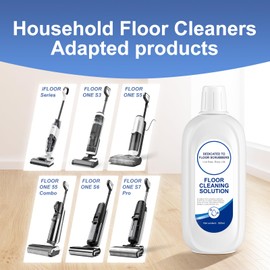 Floor Cleaning Solution Original flavor Scent Compatible with Tineco Cleaning Solution, Suitable for All Robot Vacuum Cleaners and Wireless Wet Dry Dual-Use Vacuum Cleaners