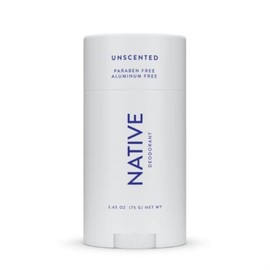 Native Native Deodorant Contains Naturally Derived Ingredients, 72 Hour Odor Control | Deodorant for Women and Men, Aluminum Free with Baking Soda, Coconut Oil and Shea Butter | Unscented