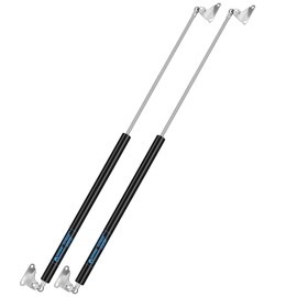 ARANA 30 inch 150 LB Gas Prop Struts Shocks with L Mounting Brackets, 2 Pcs 30" 150 Pound Lift-Support Gas Springs for Heavy Duty RV Storage Box Trap Door Floor Hatch (Very Strong for 130-150lb Lid)