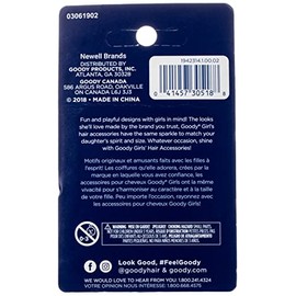 Goody Ouchless Trenzado Mini Elásticos, 50 unidades