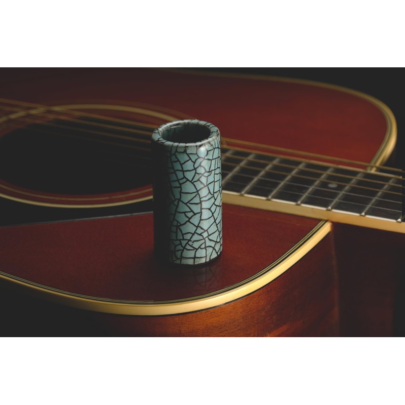 Soft Blue Guitar Slide By Star Singer Slides (Large)