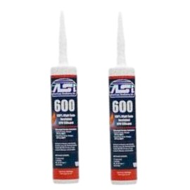 American Sealants Silicone Sealant - Red Finish - American Sealants 600 - 10.2 oz - 2 Pack