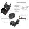 Elephant cases Waterproof Kayak Battery case Box Elephant B100S4 for