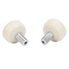 Roller Skate Toe Stops Rubber Lightweight Wearable Replacement Toe Stoppers