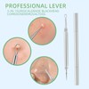 Stainless steel lancet needle acne, blackhead remover, comedone squeezer, blackhead