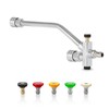 BESHED Dual Connector Pressure Washer Wand for Foam Cannon, Dual-Connector