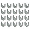 Mini Trunking Fire Rated Steel Cable Clips Electrical Cable Management