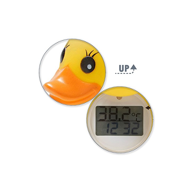 西松屋 [smartangel] digital water heat meter, Duckling (Dog