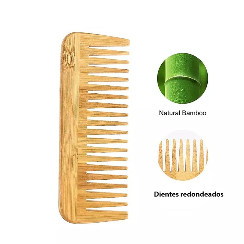 CARAVIAN – Kit Cepillo y Peine Para el Cabello de