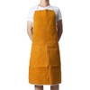TOOLSTAR Leather Welding Apron,Welders Welding Apron 70cm W ×100 cm