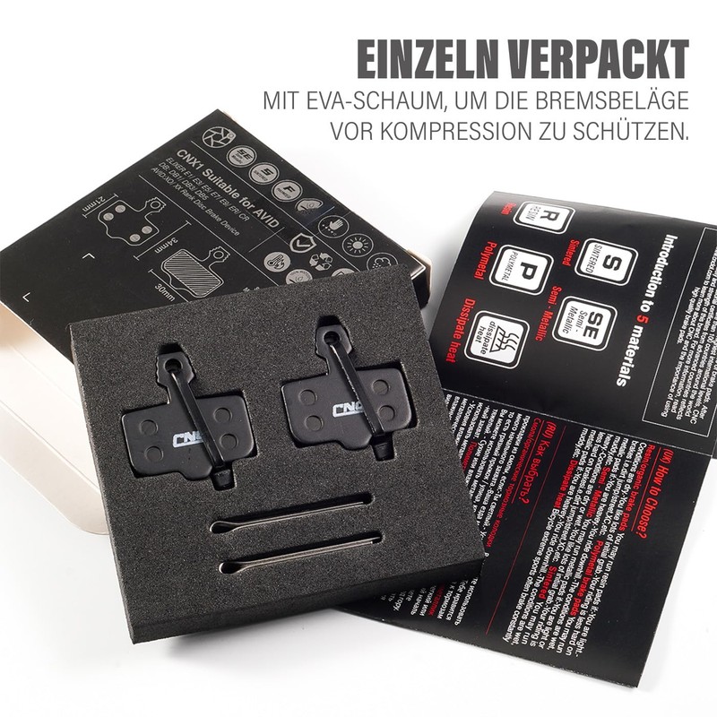 CNCLOL Brake Pads for Avid Elixir E1 E3 E5 E7