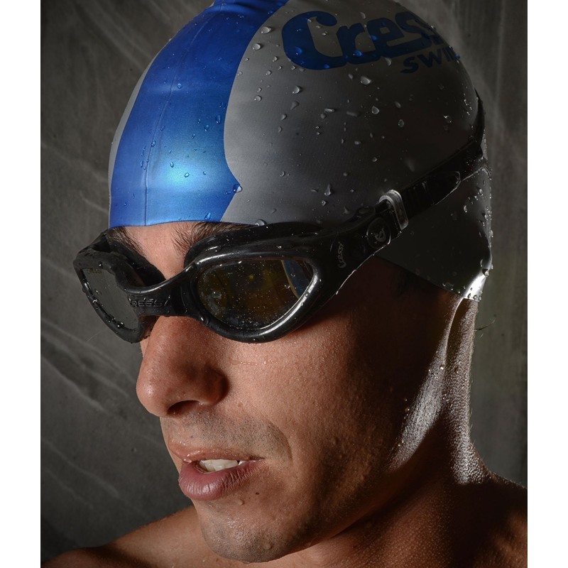 Cressi Right Adult Swim Goggles for Men with Protective Cases