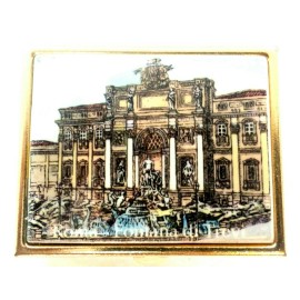 Trevi Fountain Pill Box - Decorative Box, Made in Italy