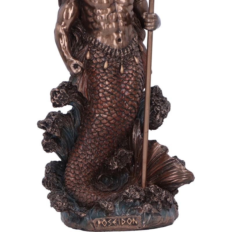 Nemesis Now Poseidon Greek God of the Sea (Medium) 18cm,