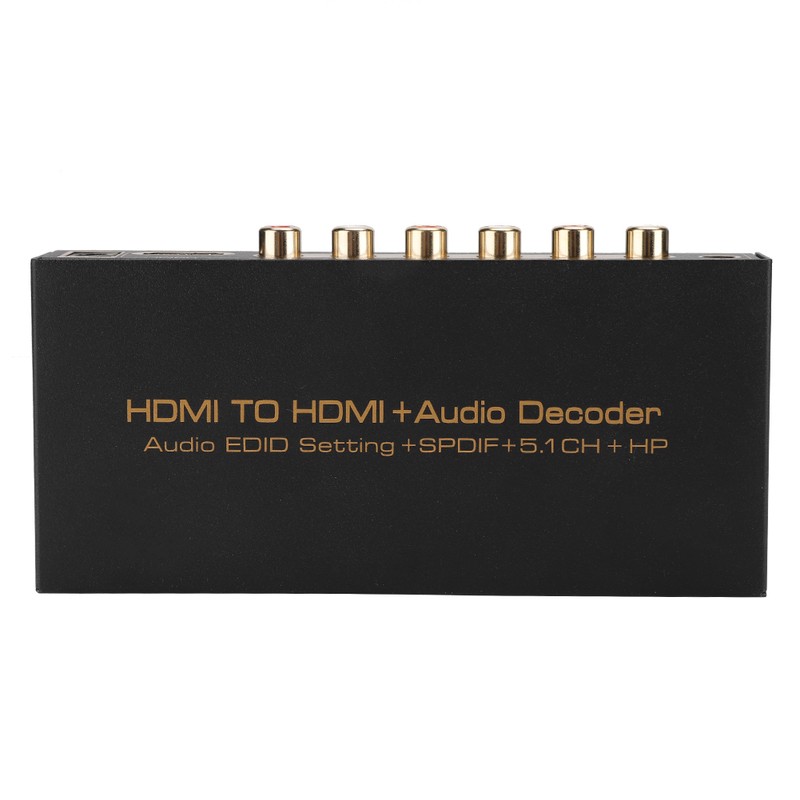 HDMI to HDMi Digital Audio Decoding Decoder Box Converter Adapter