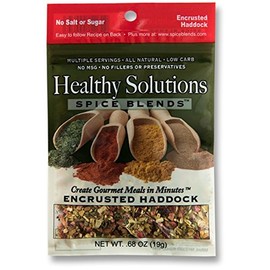 Healthy Solutions Spice Blends Encrusted Haddock