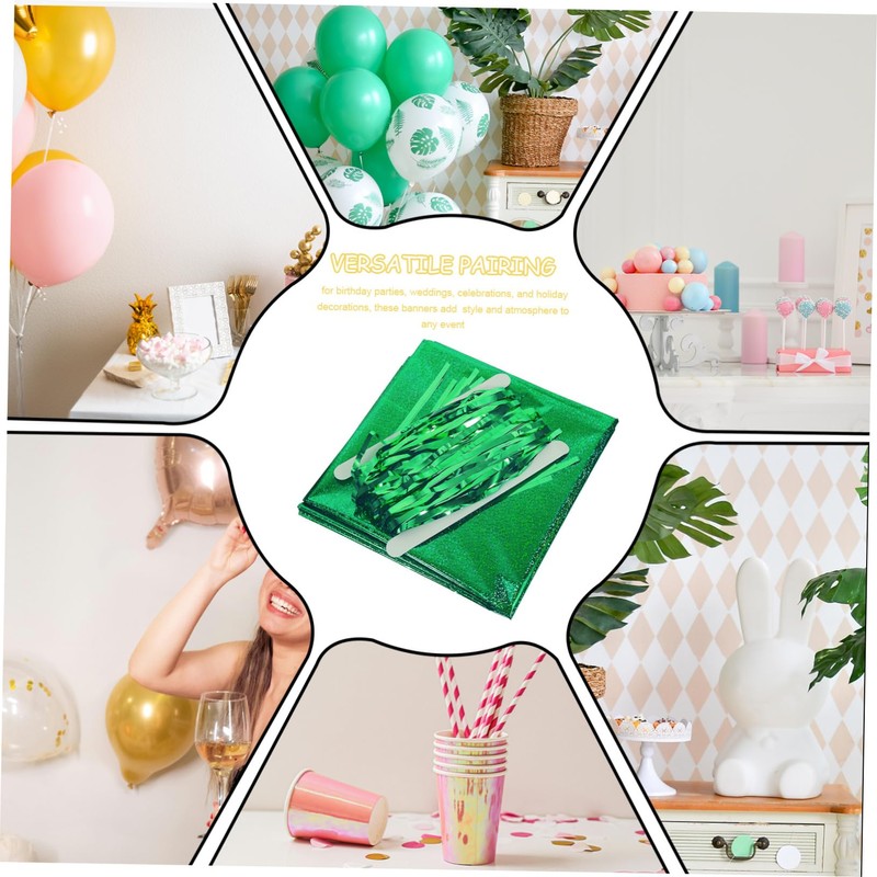 CHILDWEET Chic Witch Theme Decor 2pcs Fairy Themed Tablecloths Glitter