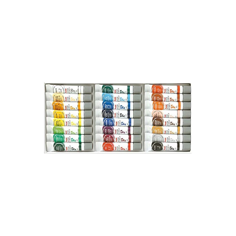 Pentel Arts Acuarelas, Colores Vívidos, Estuche con 24 Piezas, WFRS-24