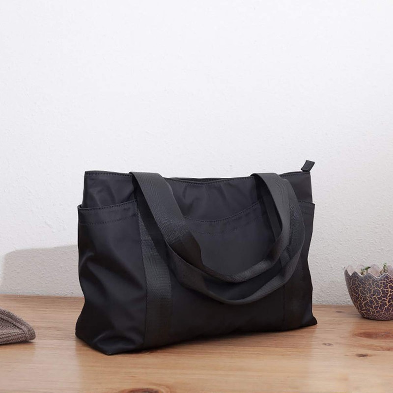 NICOLE & DORIS Nylon Tote Bag for Women Large Shopper