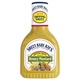Sweet Baby Ray's Honey Mustard Dipping Sauce - 3 Pack, Size 14 oz Bottles