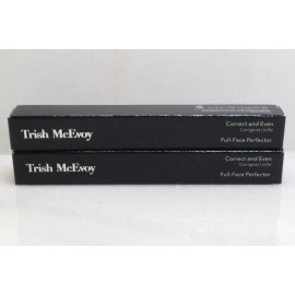 TRISH MCEVOY CORRECT AND EVEN # 3 FULL FACE PERFECTOR 0.12 OZ - LOT OF 2
