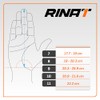 Rinat NKAM Football Goalkeeper Gloves Training Adult Blue Unisex Size