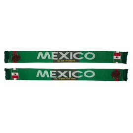 Mexico Soccer Knit Scarf