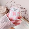 MINSCOSE Compatible with AirPods 1&2 Clear Case, Cute Flower Pattern