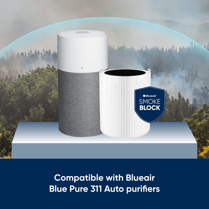 BLUEAIR Blue Pure 311 Auto SmokeBlock Genuine Replacement Filter, Extra