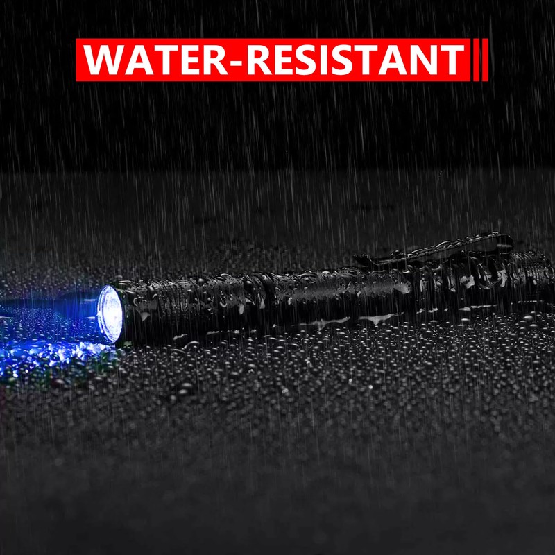 XINFEIBEI Blue Light Penlight Flashlight, Single Mode Blue Light LED