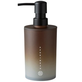 MUSUBI 23-461150 Non-Breakable Dispenser Hand Soap, Approx. 12.2 fl oz (360 ml), Blur AZUKINEZU Red Mouse, Brown