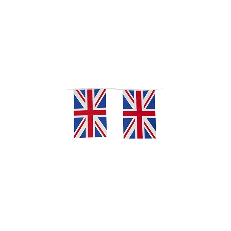 Costume and Party Store 10M Union Jack Rectangle Bunting Party