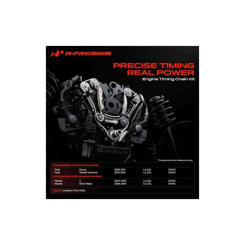 A-Premium Juego de 11 Piezas de Cadena de Distribución del
