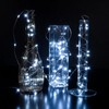 chzk 8 Pack White Fairy Lights 7Ft 20 LED Twinkle