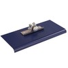 Bon 22-739 9-Inch by 4-Inch Blue Steel Walking Concrete Edger,