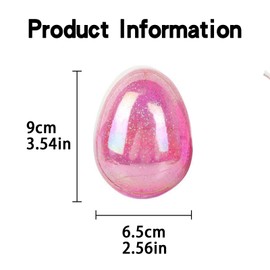 Portable Egg Shaped Brush Combing Brush Easy to Comb Scalp Massage to Relieve Fatigue Shampoo Massage Hair Styling Hair Salon Combs (Pink Green, count, 2)