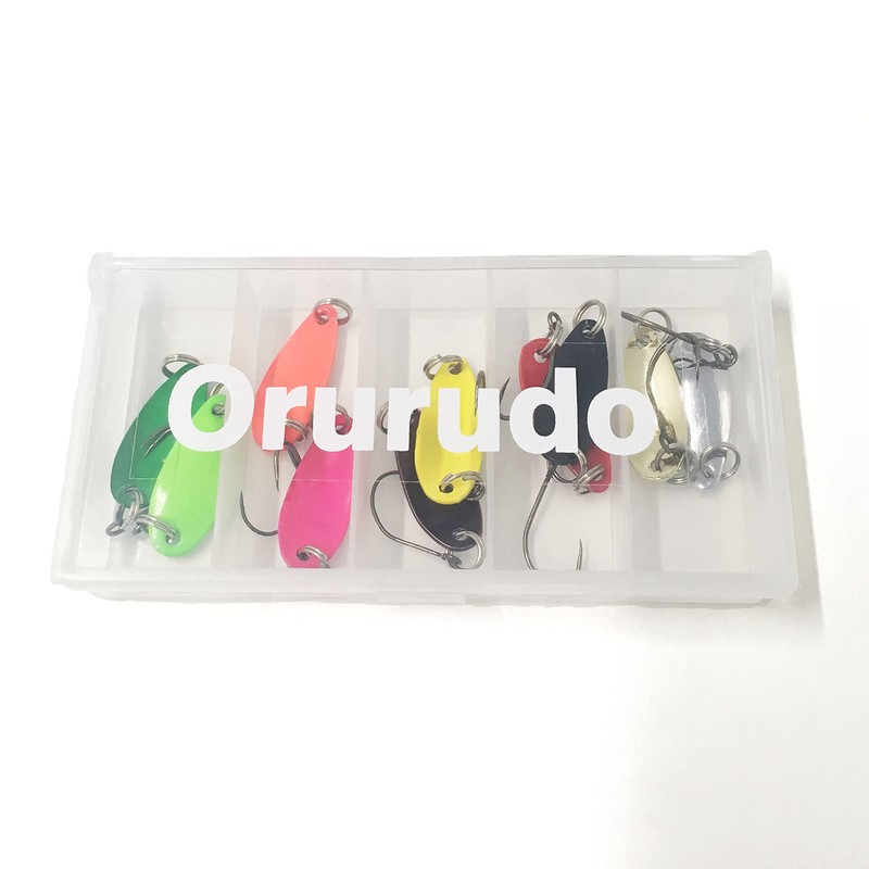Orludo Fishing Tackle Qb100055a00n0 Micro Spoon for Lure & Fly