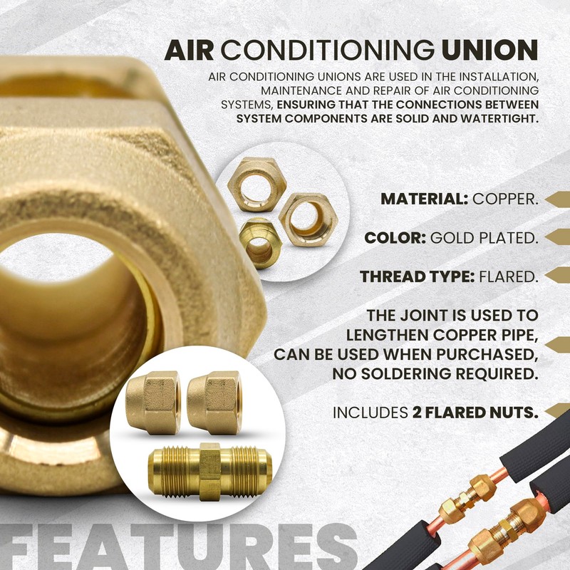 DOJA Barcelona Air Conditioning Screw Connection | 3/8 | Pack