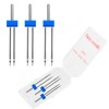 9 Pack Twin Needles for Sewing Machine, Double Twin Needles