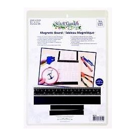 Stitch Garden Magnetic Board A4 with Ruler and 3 Magnet Strips by Stitch Garden
