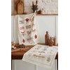 Coucke Printed Cotton Tea Towel 50 x 75 cm