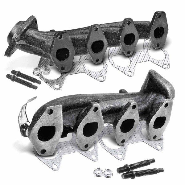A-Premium 2PCS Left & Right Exhaust Manifold Kits W/Gaskets &