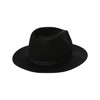 Brixton Messer Packable Fedora Black/Black, XL
