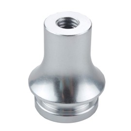 DEWHEL Shift KNOB Boot Retainer/Adapter for Manual Gear Shifter Lever 12X1.25 (Silver)