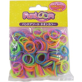 FunLoom Rubber Band Bracelet Variety Band (Neon)