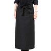 Ee Apron Salon Apron, Women's, Solid Black, Large Size, For