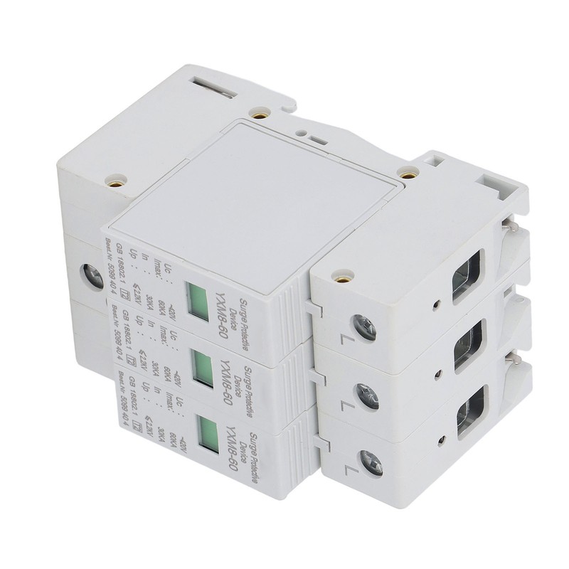 3P Surge Protective Device Flame Retardant PC Material Voltage Protection