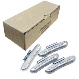 Wheel Weights P Type Lead Clip On Uncoated - 1.75 oz - 25 Pack