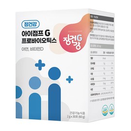 장건강 아이점프 G 프로바이오틱스 아연 비타민D 귀리 유산균 Gut Health Eye Jump G Probiotics Zinc Vitamin D Oat Lactobacillus