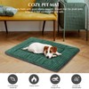 BVAGSS Dog Bed Mat,Reversible Crate Pad, Memory Foam Beds, Soft